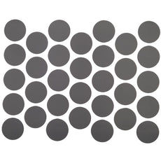 Samolepící krytky na šrouby - antracitové 18 mm