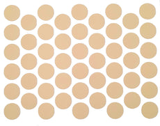 Samolepící krytky na šrouby - béžové 14 mm
