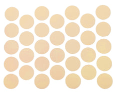 Samolepící krytky na šrouby - béžové 18 mm