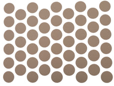Samolepící krytky na šrouby - Cappucino 14mm
