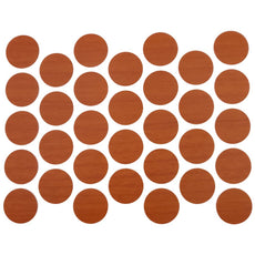 Samolepící krytky na šrouby - Cherry 18mm