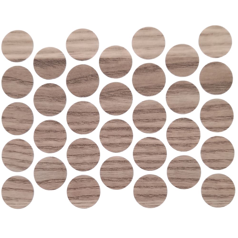 Samolepící krytky na šrouby - Cordoba 18mm