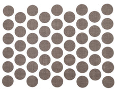 Samolepící krytky na šrouby - bavlněná latte 14 mm