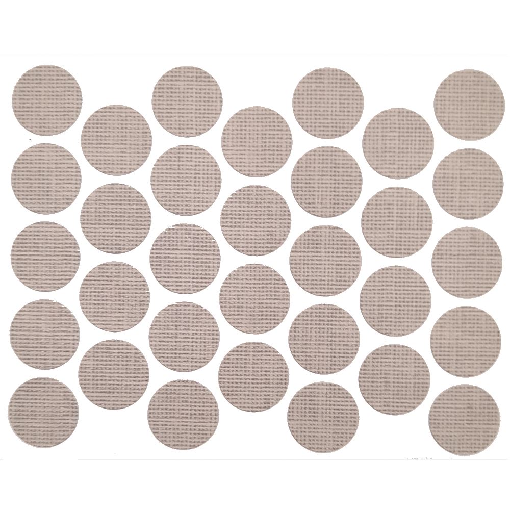 Samolepící krytky na šrouby - Cotton Vision 18mm