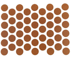 Samolepící krytky na šrouby - italský ořech 14 mm