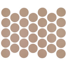 Samolepící krytky na šrouby - Latte 18mm
