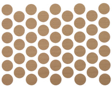 Samolepící krytky na šrouby - javor 14 mm