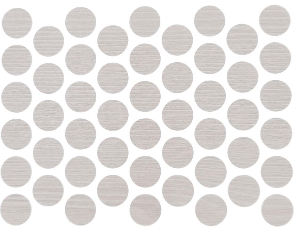 Samolepící krytky na šrouby - norský borovice 14 mm