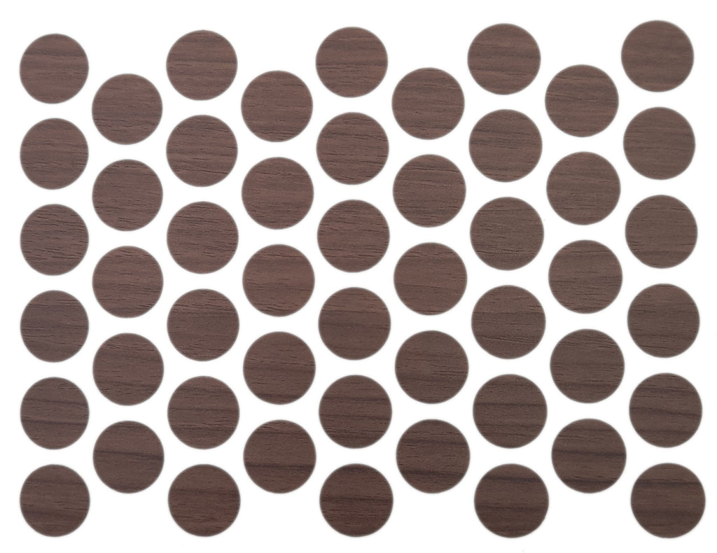 Samolepící krytky na šrouby - dub Chamonix 14 mm