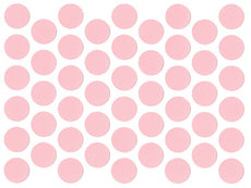 Samolepící krytky na šrouby - růžové 14 mm