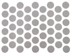 Samolepící krytky na šrouby - Trend šedá 14mm