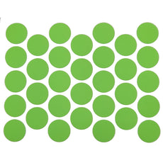 Samolepící krytky na šrouby - vodní zelená 18mm