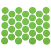 Samolepící krytky na šrouby - vodní zelená 18mm