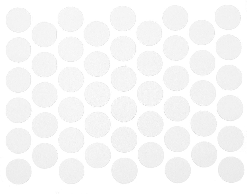 Samolepící krytky na šrouby - bílé, 14 mm