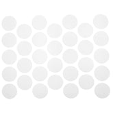 Samolepící krytky na šrouby - bílé, 18 mm