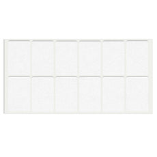 Samolepící filcová podložka 35x55mm bílá