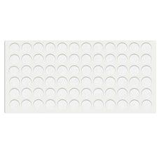 Samolepící podložka z filcu Ø15mm bílá