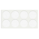 Samolepící filcová podložka Ø50mm bílá