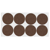 Samolepící filcová podložka Ø55mm hnědá