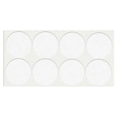 Samolepící podložka z filcu Ø55mm bílá