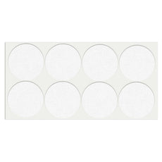 Samolepící podložka z filcu Ø55mm bílá