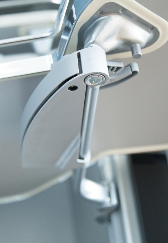 Měkké zavírání pro systém Le Mans, pravá šedá.