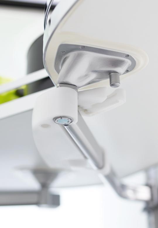 Měkké zavírání pro systém Le Mans, pravá bílá.