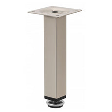 Čtvercová noha nábytku 25x25mm - H150mm Satin