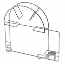 Držák na vysavačovou hadici na zeď - malý - chrom