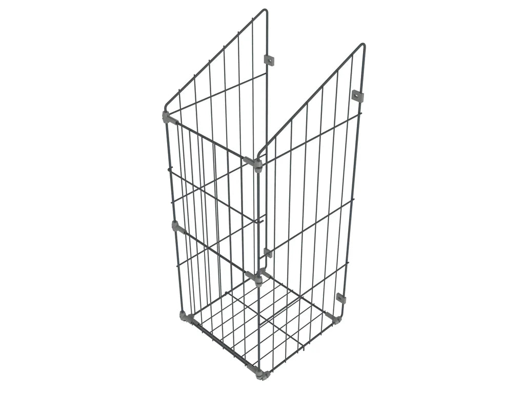 Skládací koš na prádlo 60 cm - antracitová