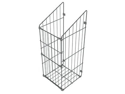 Skládací koš na prádlo 60 cm - antracitová