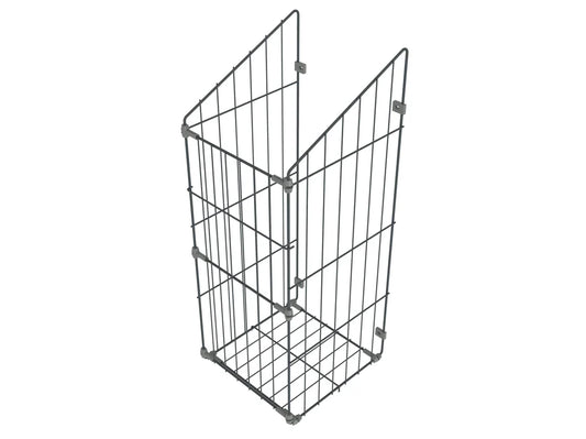 Skládací koš na prádlo 60 cm - antracitová