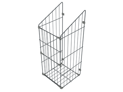 Skládací koš na prádlo 50 cm - antracitová