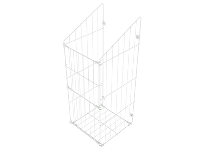 Skládací koš na prádlo 60 cm - bílý