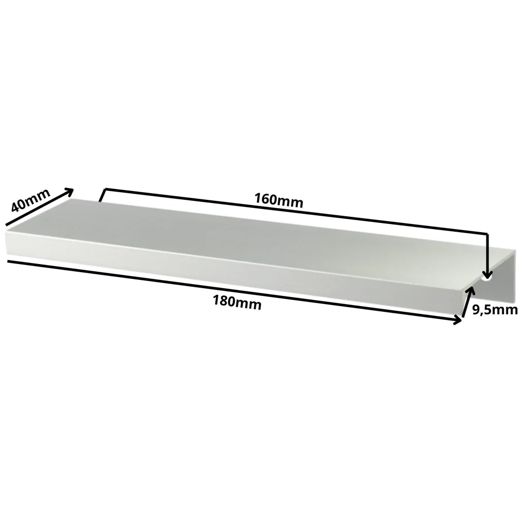 Profilová rukojeť Edge Grip FE06 160 mm (celková délka 180 mm) - hliník