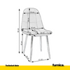 ROBERTO - Prošívaná sametová židle do jídelny / kanceláře s černými kovovými nohami - žlutá