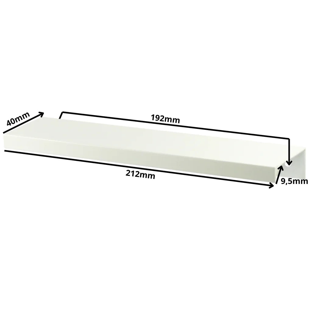Profilová rukojeť Edge Grip FE06 192 mm (celková délka 212 mm) - bílá