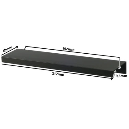 Profilová rukojeť Edge Grip FE06 192 mm (celková délka 212 mm) - matná černá