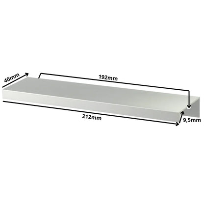 Profilová rukojeť Edge Grip FE06 192 mm (celková délka 212 mm) - elektrolyticky leštěná
