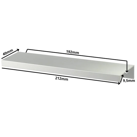 Profilová rukojeť Edge Grip FE06 192 mm (celková délka 212 mm) - elektrolyticky leštěná
