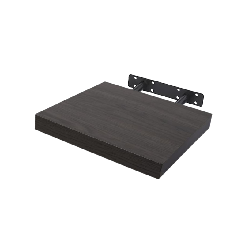 Plovoucí police - balení po 3 - dub antracit - 24 cm