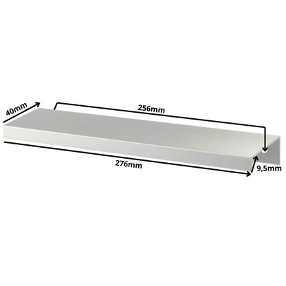 Profilová rukojeť Edge Grip UA06 256 mm (celková délka 276 mm) - elektrolyticky leštěná