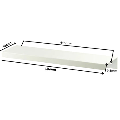 Profilová rukojeť Edge Grip FE06 416 mm (celková délka 436 mm) - bílá