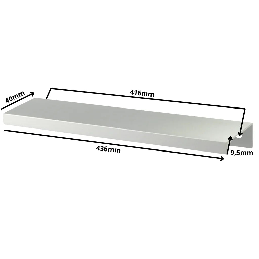 Profilová rukojeť Edge Grip FE06 416 mm (celková délka 436 mm) - hliník