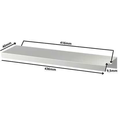 Profilová rukojeť Edge Grip FE06 416 mm (celková délka 436 mm) - hliník