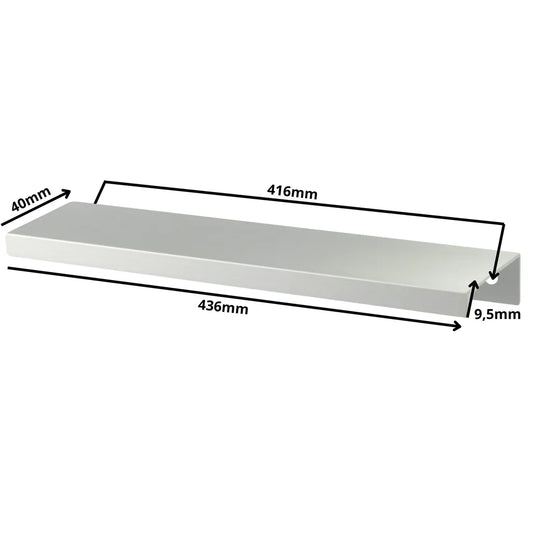 Profilová rukojeť Edge Grip FE06 416 mm (celková délka 436 mm) - hliník