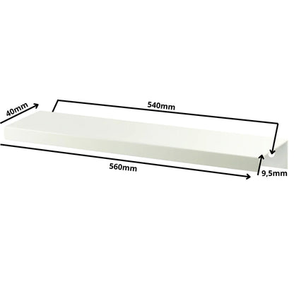 Profilová rukojeť Edge Grip FE06 540 mm (celková délka 560 mm) - bílá