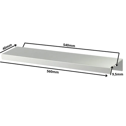 Profilová rukojeť Edge Grip FE06 540 mm (celková délka 560 mm) - hliník