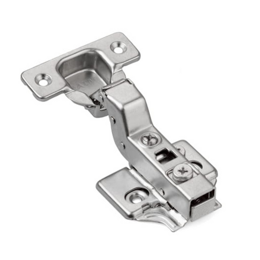 3D 110° Soft-Close pantový zámek, H0 montážní deska s EURO šrouby, zapuštěné dveře