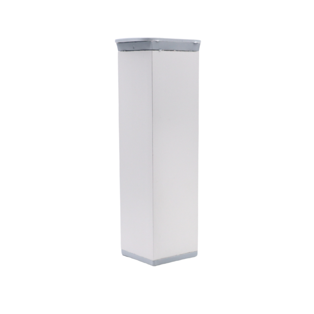 Čtvercová noha nábytku 40x40mm - H150mm - Hliník